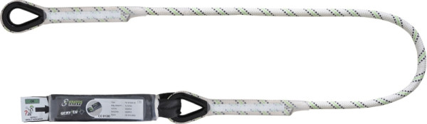Kratos Verbindungsmittel mit Falldämpfer aus Kernmantelseil 1,50 m ohne Karabiner, FA3050015