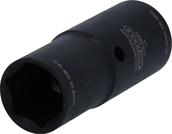 KS Tools 1/2" Spezial-Alu-Felgen 2 in 1 Kraft-Stecknuss für Ford, 20,5 / 21,5 mm, 515.0897