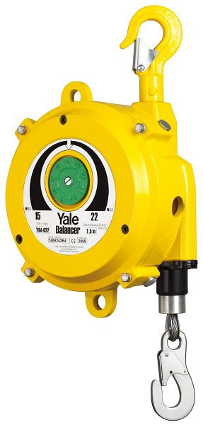 YALE YBA-30L Balancer 22,0-30,0 kg, Federzug, Werkzeug, N08300042