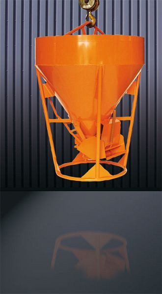 Eichinger Betonsilo 1010.13, 1250l, Angeschweißte Kette, Federzug, Auslauf Ø 150 mm, Modell ORU, 10101300300000