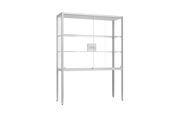 WSM Standvitrine FACTORY 400, 1500 x 2000 mm, 104100009