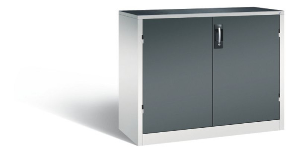 C+P Werkzeugschrank Acurado, H1000xB1200xT500mm, Farbe: Lichtgrau / Anthrazitgrau, Muldengriff, 8831-5035 S10156