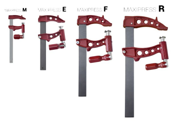 Piher Hochleistungsschraubzwinge Maxipress R 80 cm, 61080