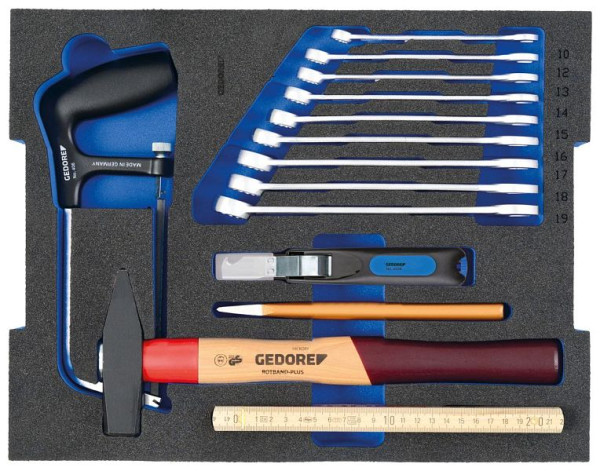 GEDORE Azubi-Sortiment in 2/2 L-BOXX 136, 2/4 Check-Tool-Modul, 2835967