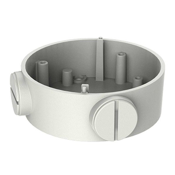 INKOVIDEO V-820-B wasserdichte Anschlussdose/Montageplatte für V-820-MW Überwachungskamera (schwarz), iv820w