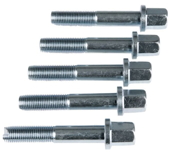 KS Tools Abziehschrauben mit Bund + Reinigungsnut M14x1,5, 5er Pack, 700.1483