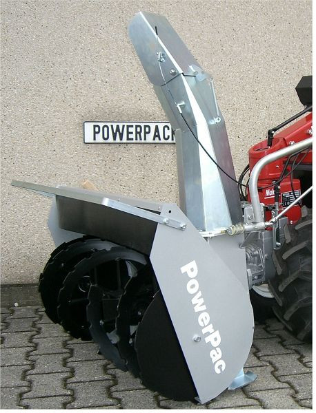 PowerPac Schneefräse 80 cm doppelstufig für MF17, MAKTDS8