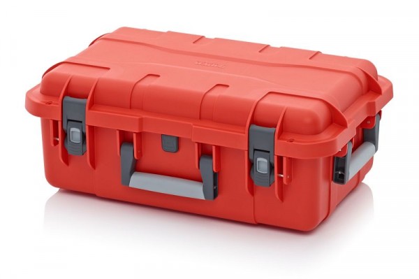 Auer Schutzkoffer Pro, Blutorange, ohne Schloss, unbestückt, CP G 6422-2002