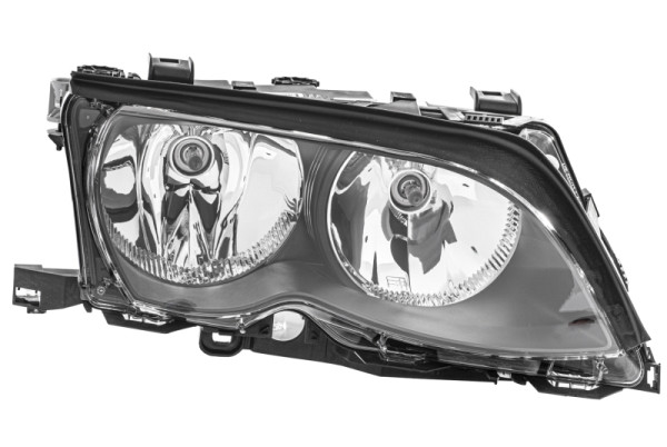 HELLA Halogen-Hauptscheinwerfer - für u.a. BMW 3 (E46) - ECE - für Rechtsverkehr - rechts, 1AG 009 059-021