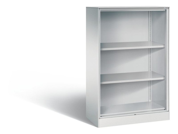 C+P Büroregal Asisto, H1310xB800xT435mm, Farbe: Lichtgrau, 3 OH, 140033-000 S10059