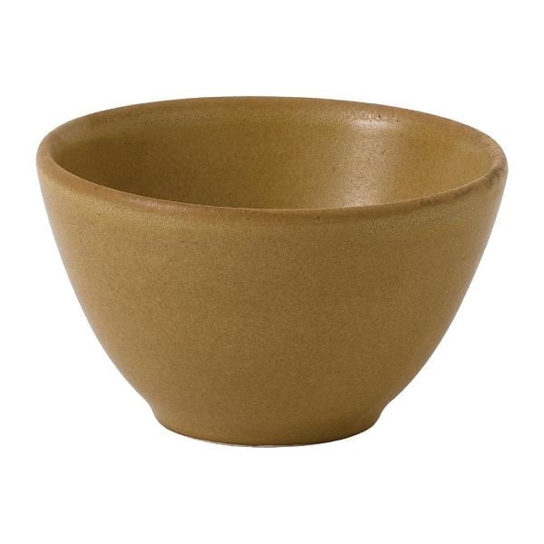 Churchill Super Vitrified Nourish Petra Sand Tiefe Schalen 102 mm (12 Stück), FJ693