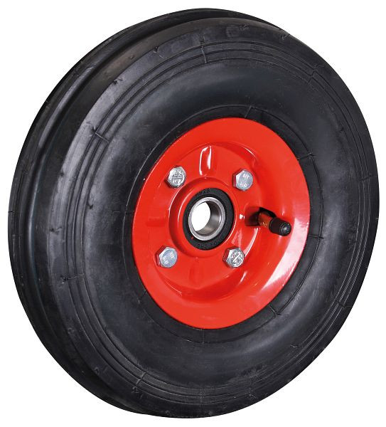 VARIOfit Luftrad mit Rillenprofil "Premium", 260 x 85 mm, schwarz, lug-260.020