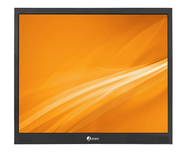 eneo VM-HD19MPA 19" (48cm) LCD, Industrie Monitor, 1280x1024, HDMI, VGA, Composite, Schutzglas, Metallg, 233036