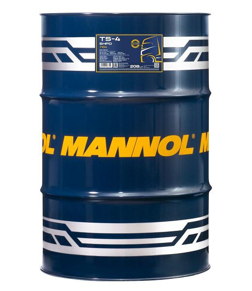 MANNOL Mehrbereichsöl 7104 TS-4 SHPD 15W-40 Extra, VE: 208 l, MN7104-DR