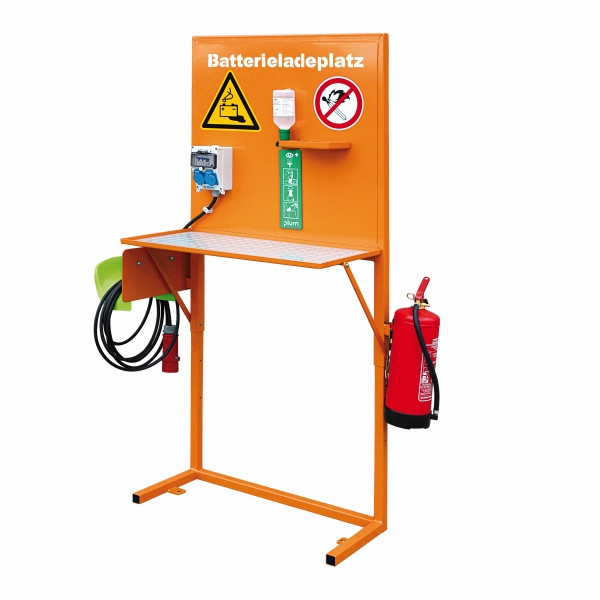 Eichinger Industrie Batterie-Ladeplatz gemäß GroLa BG und VdS-Infoblatt 2259, 2116.1 reinorange, 21160100000000