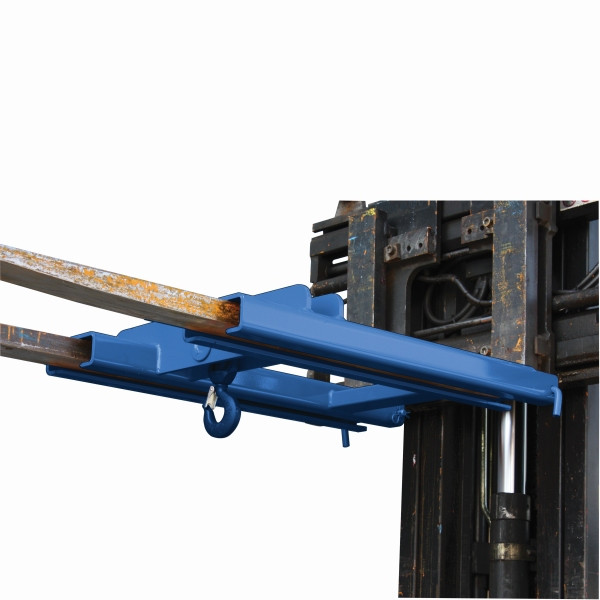 Eichinger Industrie Lasthaken Stapler-Aufsatz für 2 Zinken, 2000 kg, enzianblau, 20840200000097