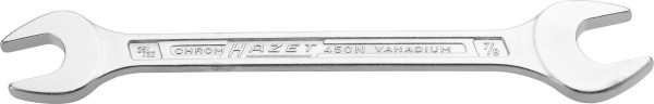 Hazet Doppel-Maulschlüssel, Außen-Sechskant Profil, 25/32 x 7/8 ", 450NA-25/32X7/8VKH