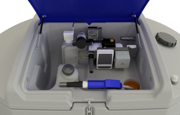 Cemo CUBE-Tank 3.500 l für Adblue, Outdoor Basic, 11954