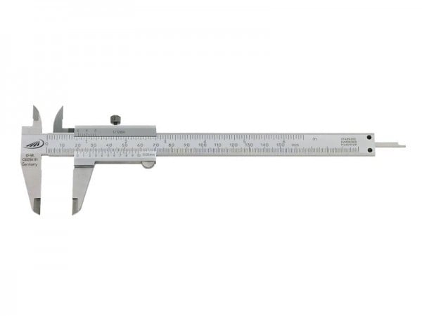 HELIOS PREISSER Taschenmessschieber, "SOFT-SLIDE", 1/20 mm + 1/128", Messbereich 0 - 300 mm, 197508