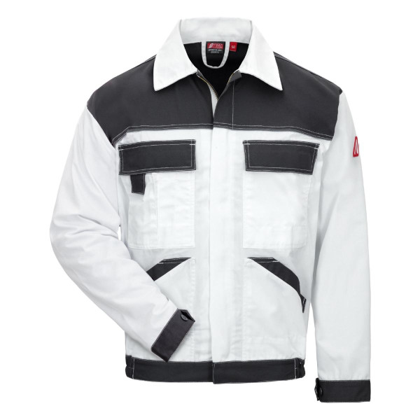 NITRAS Arbeitsjacke MOTION TEX LIGHT, Größe: 24, Farbe: weiß, VE: 10 Stück, 7553-24