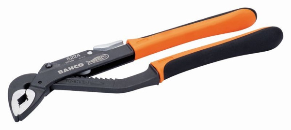 Bahco Wasserpumpenzange, Ergo, brüniert, 250 mm, unverpackt, 8224 IP