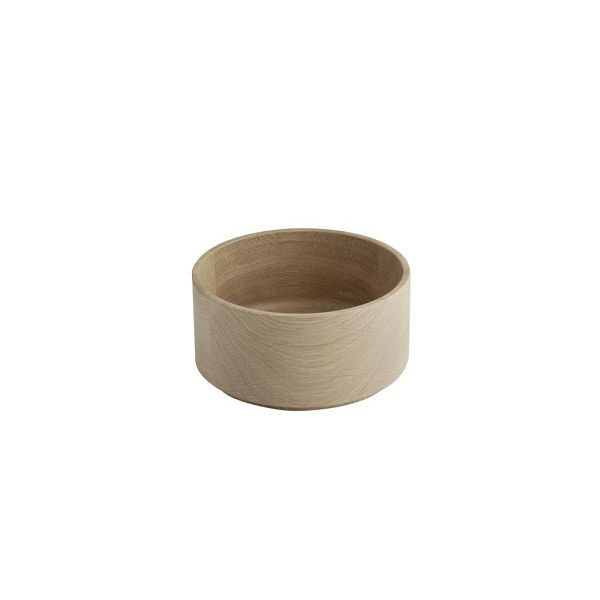 APS Schale THE GRID - Eichenholz, Ø 14 cm, 550 ml, stapelbar, 19011