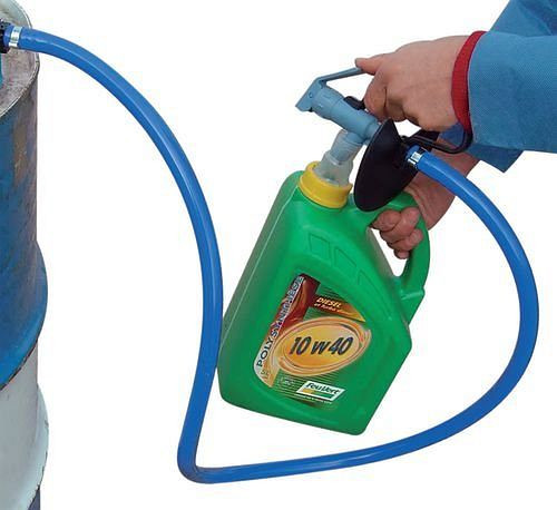 DENIOS Zubehörset Transferschlauch 1,5m, Zapfpistole, für Abfüll-/Transferpumpe(Nitril-Dichtung), 129360