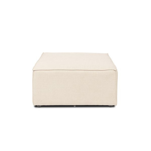 HOME DELUXE Modulares Sofa VERONA Hocker - Farbe Beige, 49377