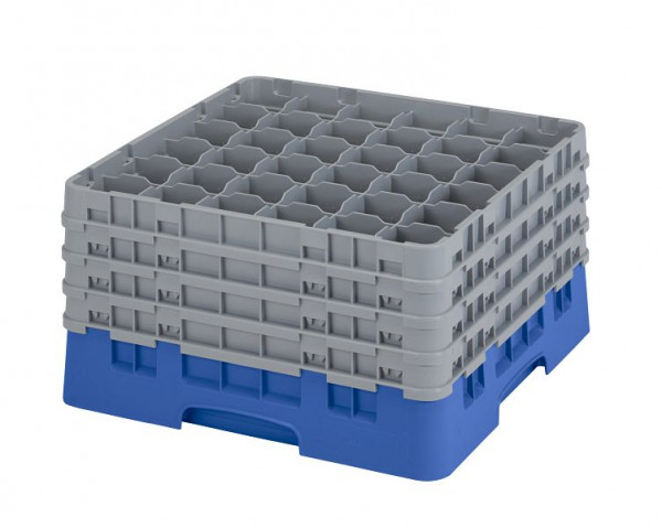 Cambro Spülkorb mit 36 Fächer Camrack® 23,8 cm Blau, 36S900168