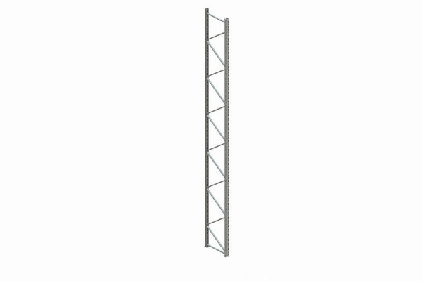 Meta Ständer 120/20 7700x1100 mm, verzinkt, für Palettenregal MULTIPAL, 20095125