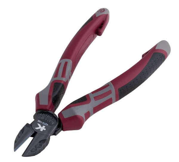 Kraftwerk HIGHTECH 3C Seitenschneider 145 mm zum Schneiden von weichem, mittelhartem und hartem Draht, sowie Kabel bis Ø 8 mm, 4272-145