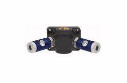 Riegler Verteilerdosen mit Sicherheits-Druckknopfkupplung NW 7,4, 107576