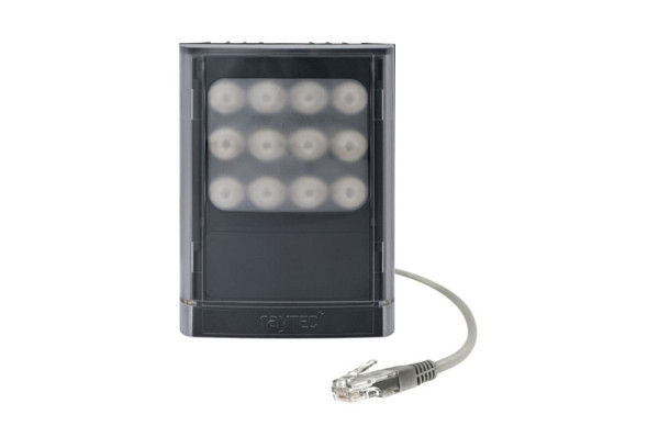 Raytec LED Hybrid-Scheinwerfer, 88m Weißlicht, 180m Infrarot, 850nm, PoE+ oder 24VDC, VAR2-IPPOE-HY6-1