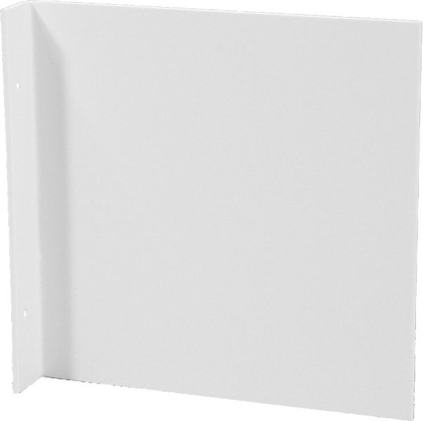 Moedel Fahnenschild blanko zur Wand- oder Deckenmontage, Aluminium, 148x148 mm, 65756