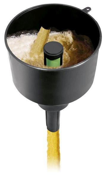 Cemo Trichter mit Wasserabscheider und Filter, F15C, max. 45 l/min, elektrisch leitfähig, 10516