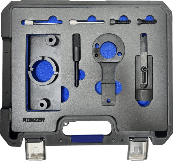 Kunzer Motor-Einstellwerkzeugsatz OPEL / VAUXHALL Für Reparaturarbeiten an 2.0-Liter-CDTi- Motoren ab Baujahr 2014, 77M508