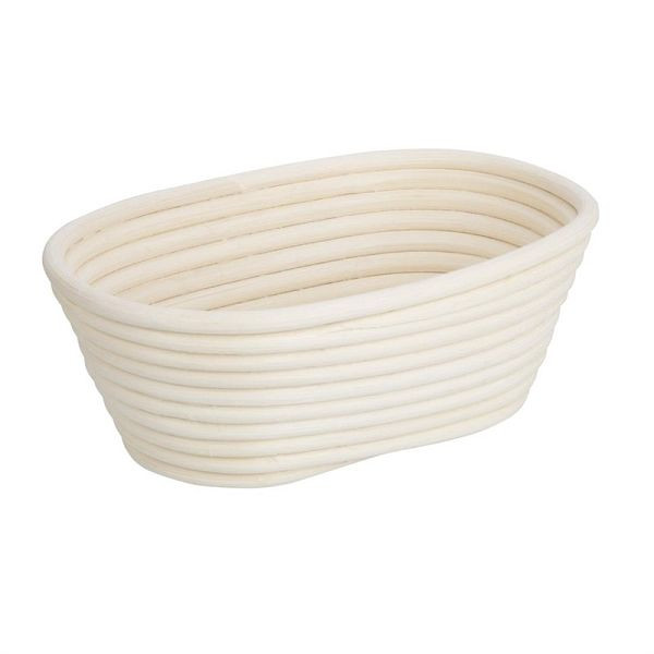 Vogue Rattan Gärkorb Oval 210x150x80mm, Reinigung mit Bürste, FT837