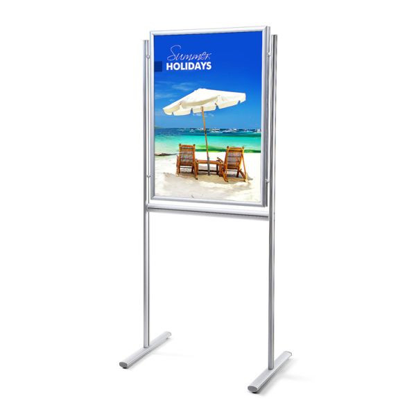 Showdown Displays Infoboard 25 mm / Gehrung /doppelseitig, 70x100, IB70x100G25D