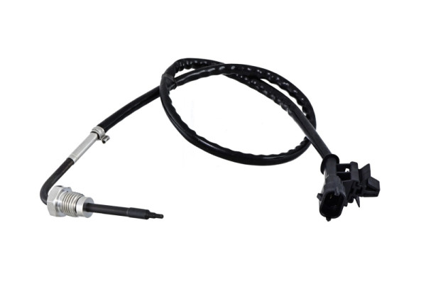 HELLA Sensor, Abgastemperatur - 2-polig - geschraubt - Kabel: 490mm, 6PT 358 181-831