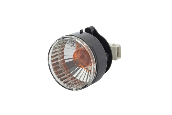 HELLA Blinkleuchte, Halogen, 12V, Einbau/Schraubanschluss, CCC, Lichtscheibenfarbe: glasklar, vorne, 2BA 009 001-737