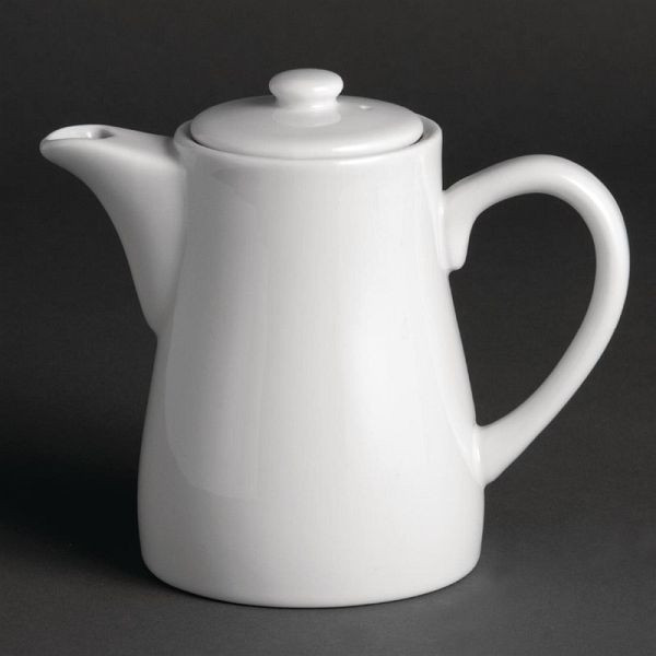 Olympia Whiteware Kaffeekannen 31 cl, VE: 4 Stück, U824