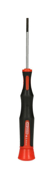 KS Tools Feinmechanik-Schlitz-Schraubendreher, 2,4mm, 500.7110