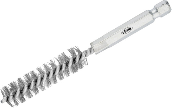 VIGOR Stahlbürsten Satz Ø 12 mm, V4646S-12, 4047728054027
