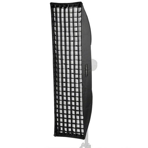 Walimex pro Striplight PLUS 25x180cm, passend für Elinchrom sowie für Calumet Genesis und für Softboxadapter mit Ø 15,2cm, inkl. Tasche, 1016989