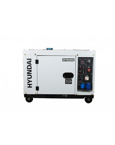 HYUNDAI Diesel Generator, Generator Max. Leistung: 6.3 kW, DHY8600SE D