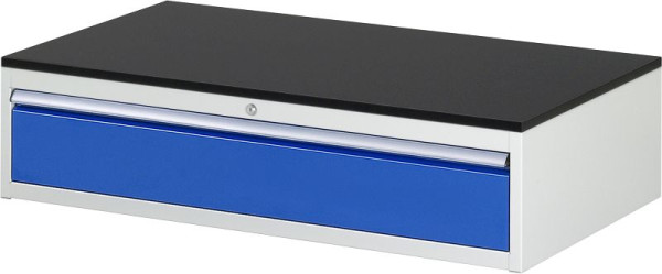 RAU Schubladenschrank Serie 7000, B1145xT650xH280mm, Schublade: 1xH180mm, Arbeitsplatte mit Melaminharzbeschichtung, Stärke 19mm, 03-XXL1.0A-M.11