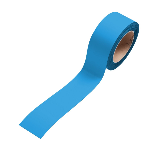 Eichner Magnet Lagerschild 0,85 mm, Farbe: Blau, Rollenformat: 10 m lang, 20 mm hoch, 9218-05040