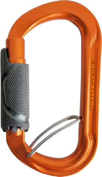 Skylotec Double O TRI CB 2.0 Ovalkarabiner mit Triple-Verschluss u. Verdrehsicherung, H-211-PK