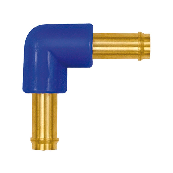 Riegler Winkel-Schlauchverbindungsstutzen, für Schlauch LW 3 mm, Ms/POM, 133407