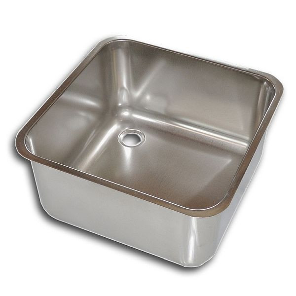 Gastro-Inox Einschweißspüle Edelstahl 600(L)x500(B)x300(T)mm, 305.329